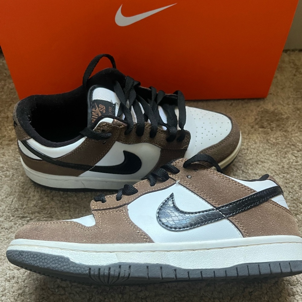 Earthy Vibes: Brown Nike Dunk Low